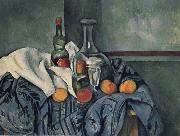 Paul Cezanne Nature mort a la Bouteille de Peppermint Sweden oil painting reproduction